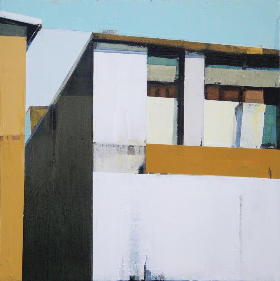 White Building, 20” x20”, oil on canvas